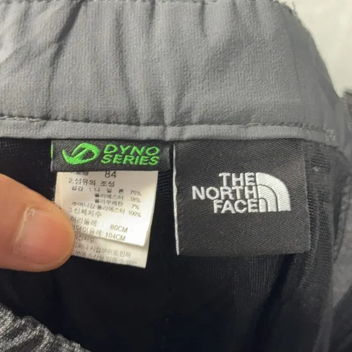 노스페이스 그레이 로고 남성 기능성 팬츠 33 상품이미지5