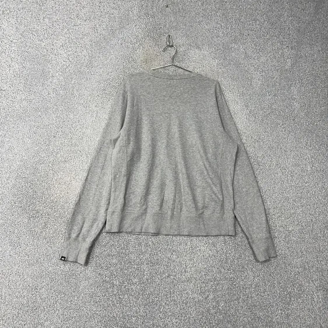 나이키 라이트 그레이 로고 스우시 오버핏 맨투맨 XL 상품이미지2