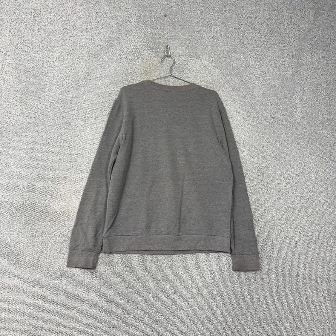 지프 스피릿 로고 프린팅 그레이 맨투맨 S 상품이미지2