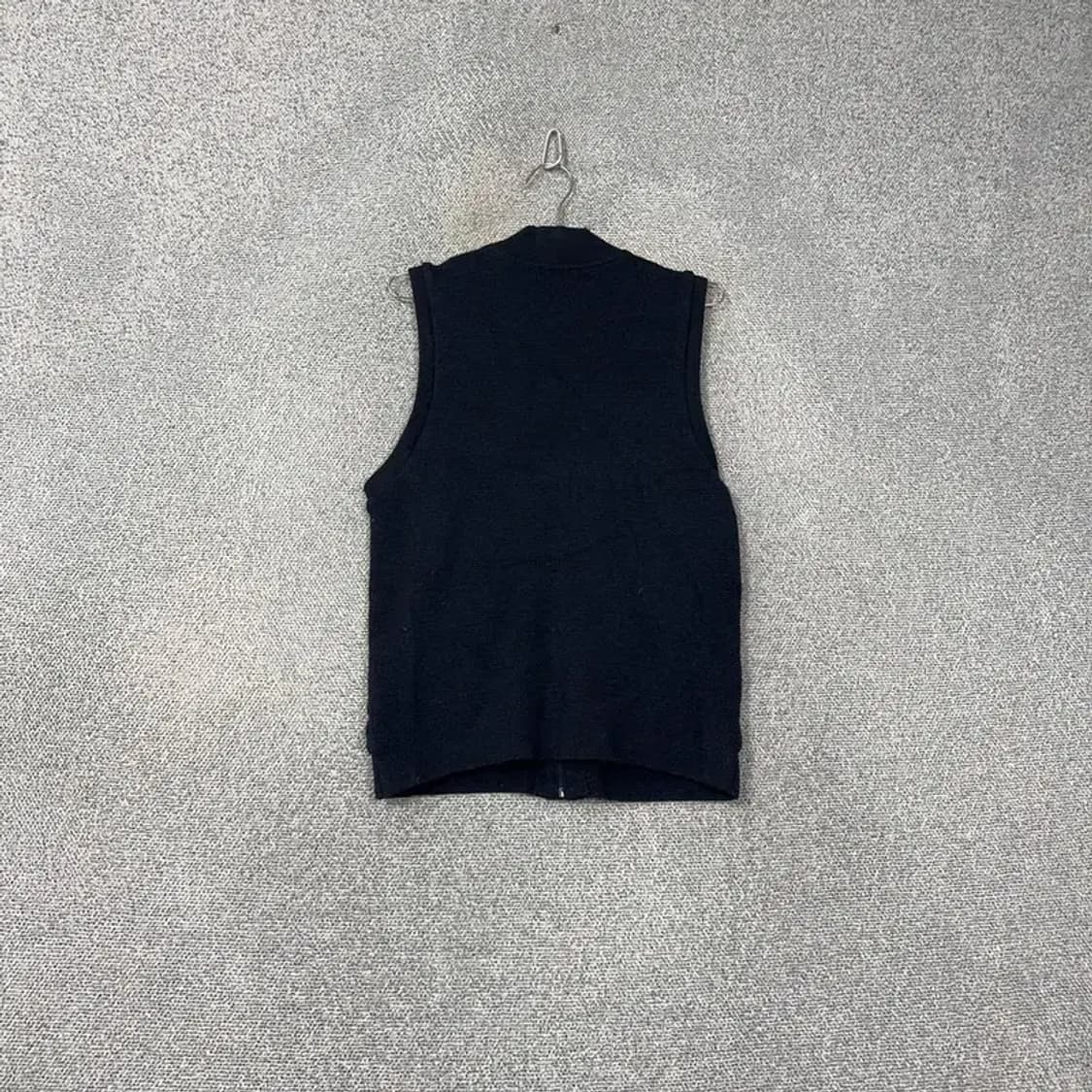 엘르 옴므 퀄팅 네이비 조끼 집업 95 상품이미지2