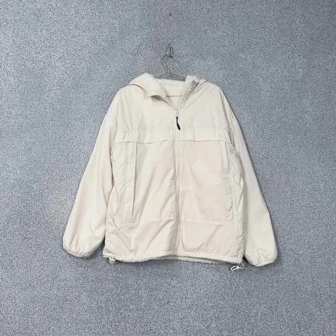 그루브라임 리버시블 화이트 후드 자켓 L 상품이미지1