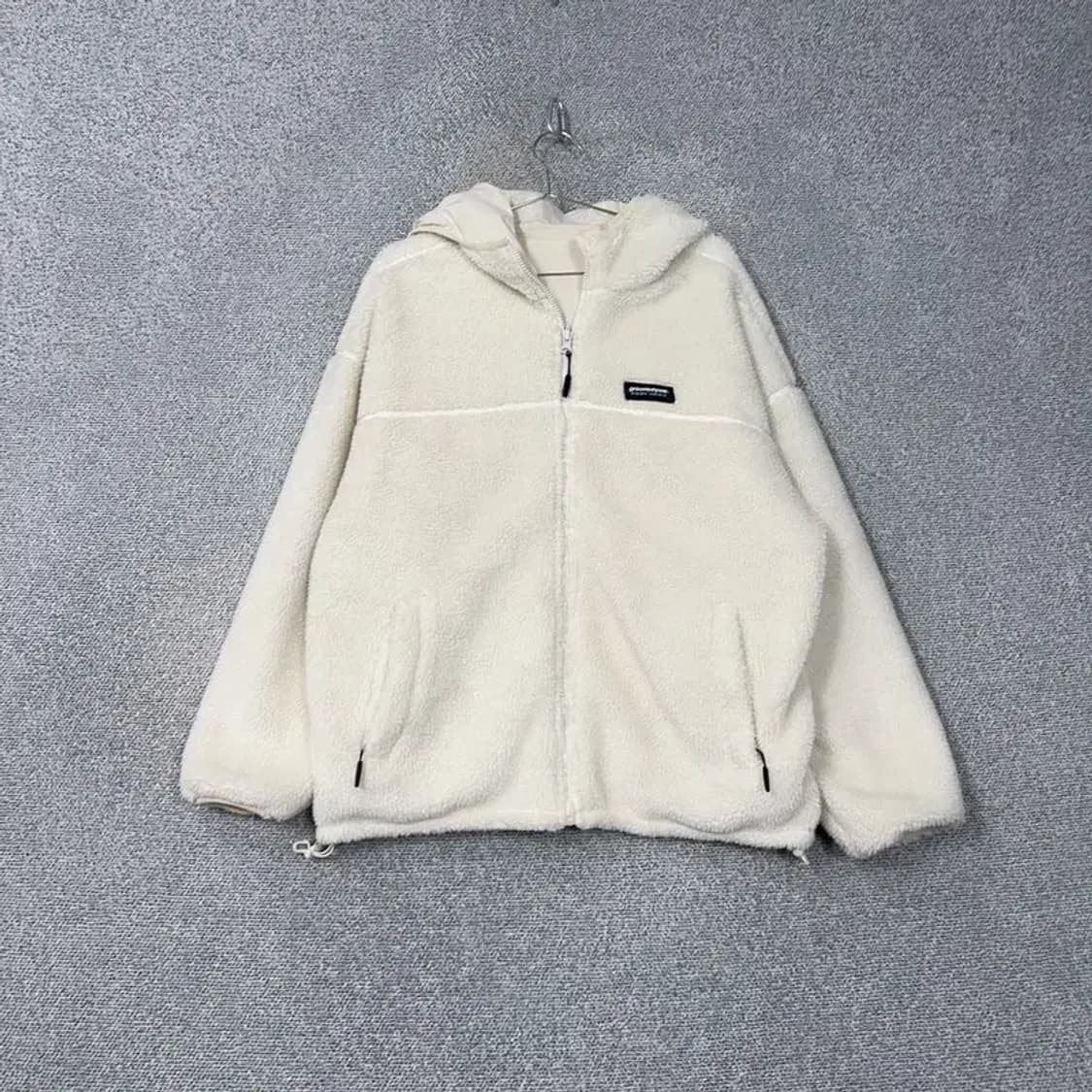 그루브라임 리버시블 화이트 후드 자켓 L 상품이미지4