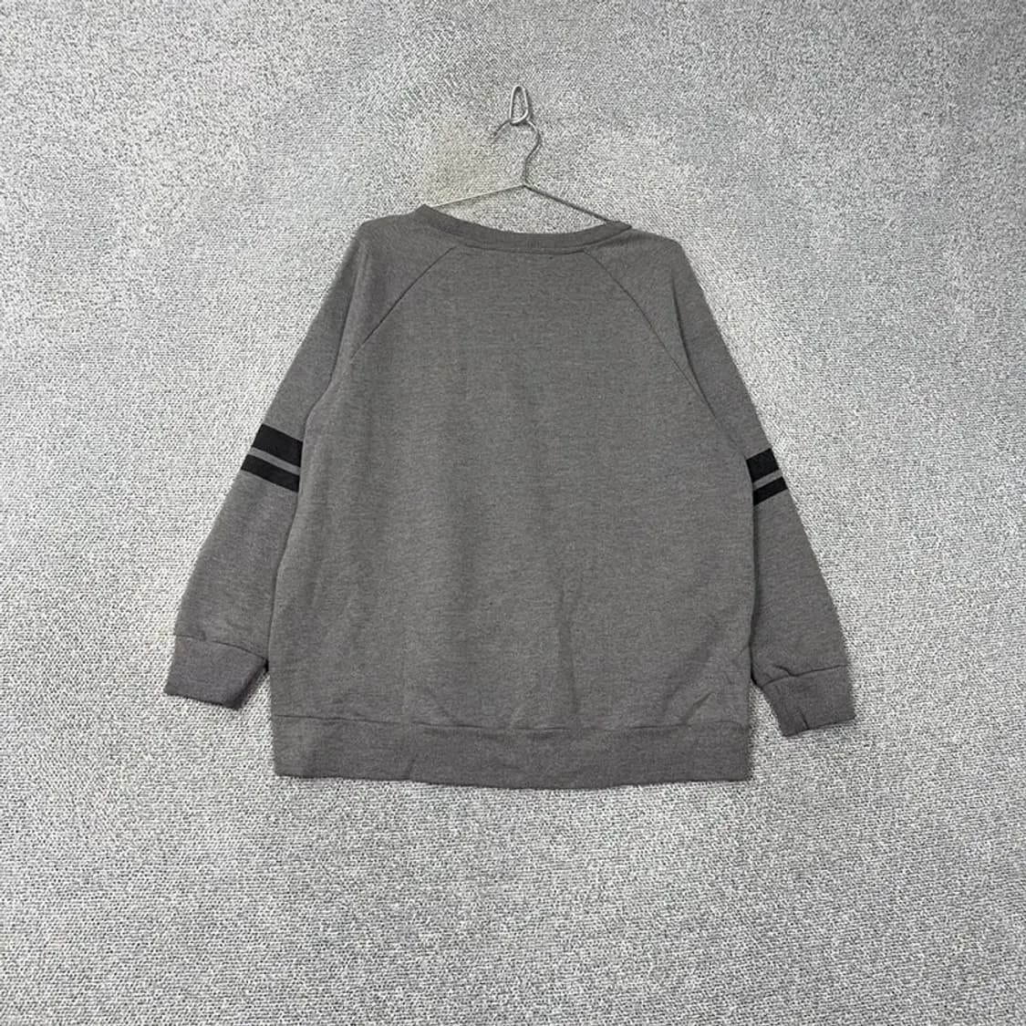 시에로 프린팅 그레이 맨투맨 S 상품이미지2