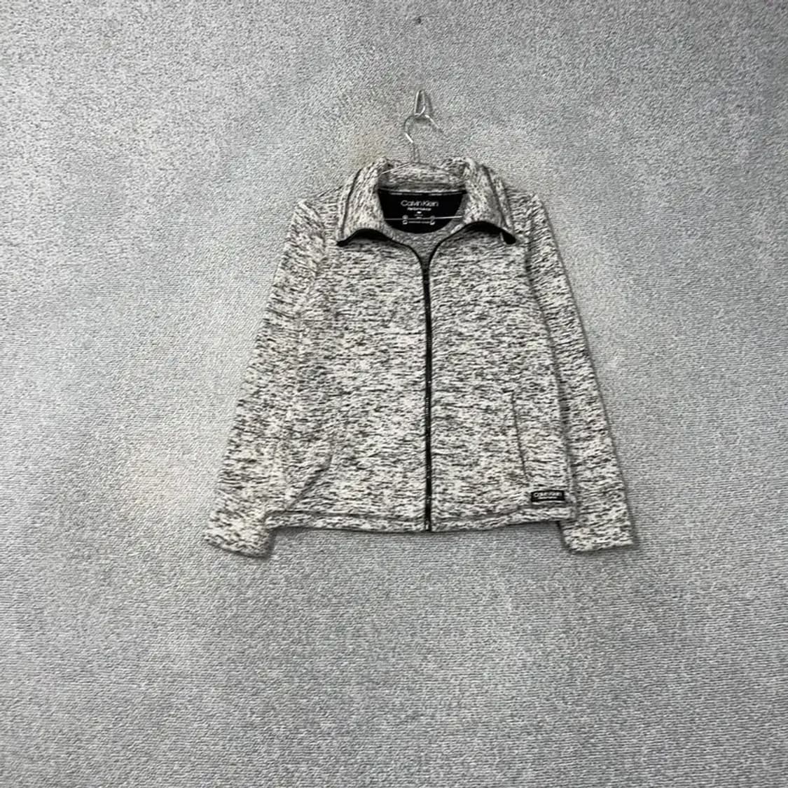 캘빈클라인 퍼포먼스 그레이 집업 져지 M 상품이미지1