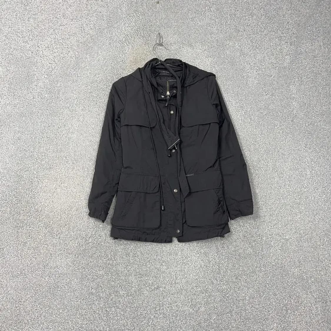 캘빈클라인 포켓 블랙 야상 자켓 XS 상품이미지1