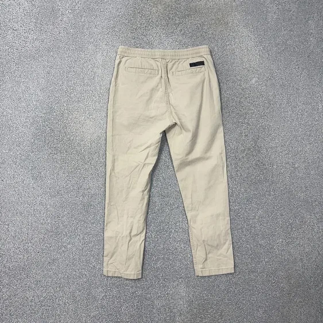 버커루 캐주얼 연베이지 밴딩 면바지 코튼팬츠 30 상품이미지2