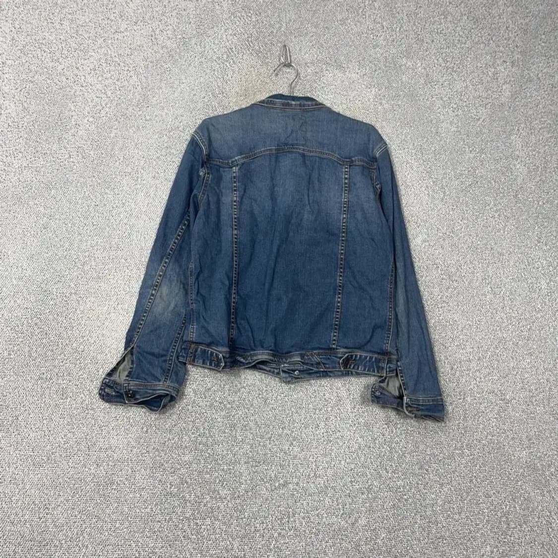 버커루 남성 빈티지 청자켓 데님자켓 M 상품이미지2