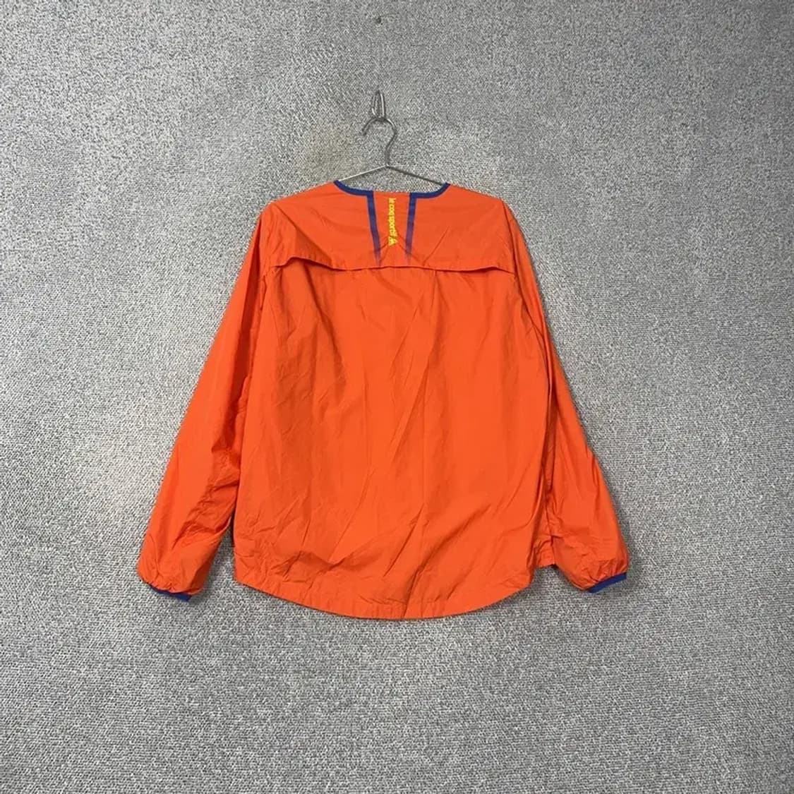 르꼬끄 스포츠 로고 오렌지 바람막이 웜업 100 상품이미지2