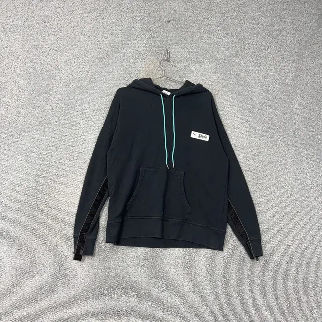 푸마 X 루드 십자 백프린팅 빈티지 후드티 XS 상품이미지2