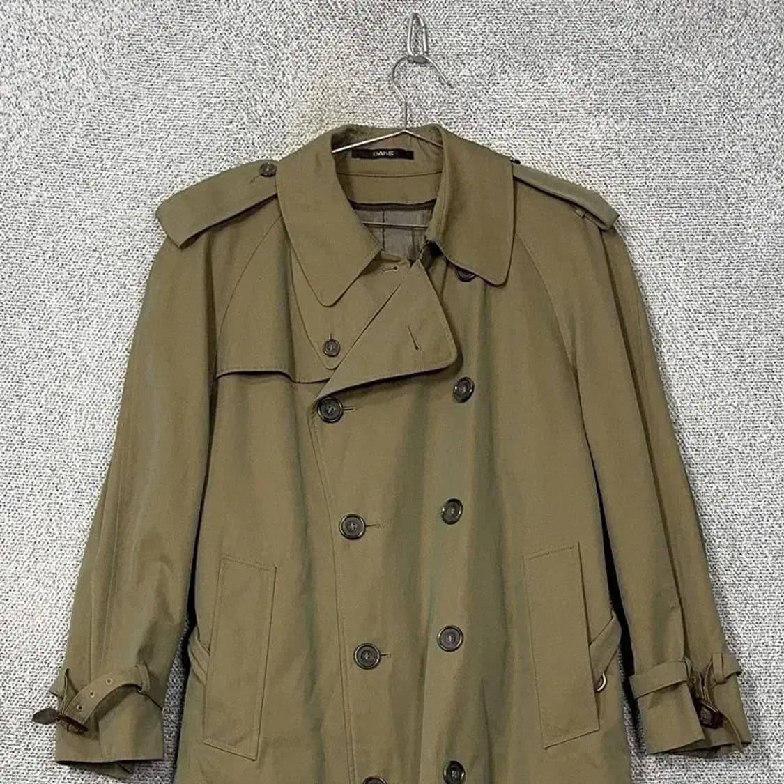 닥스 카키 클래식 빈티지 트렌치코트 FREE 상품이미지3