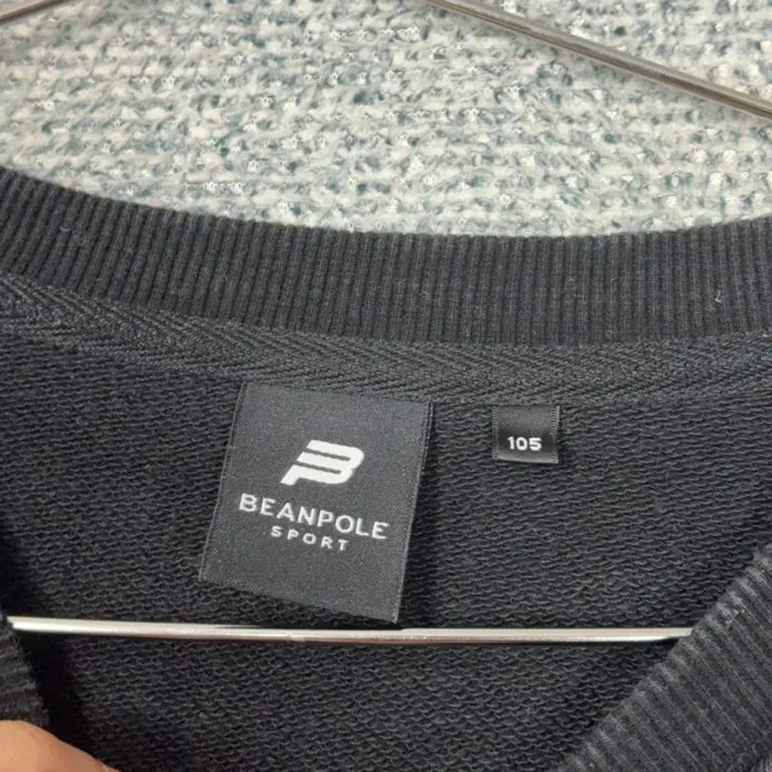 빈폴 프린팅 블랙 캐주얼 맨투맨 105 상품이미지3