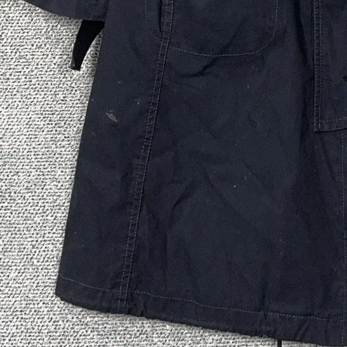 캘빈클라인 네이비 테크웨어 빈티지 트렌치 코트 L 상품이미지5