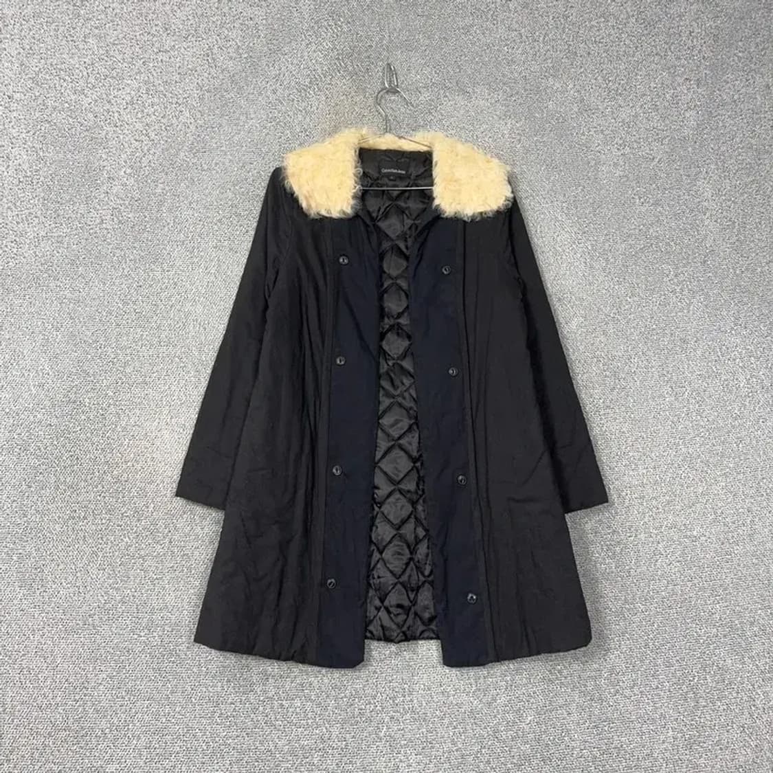 캘빈클라인 양털 카라 캐주얼 코트 점퍼 자켓 L 상품이미지1