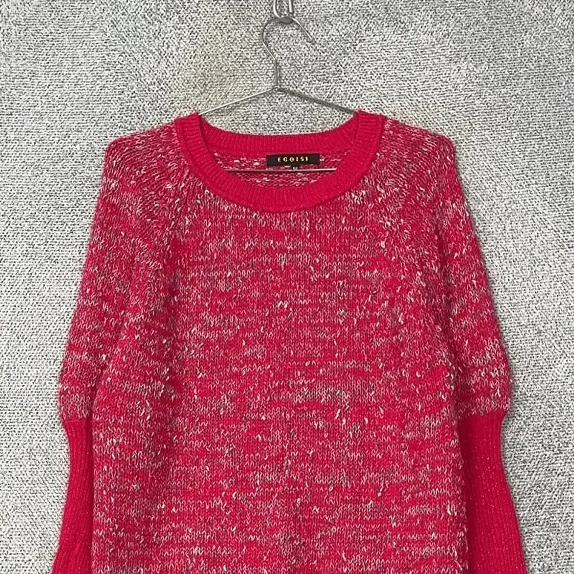 에고이스트 여성 빈티지 모헤어 니트 원피스 55 상품이미지3