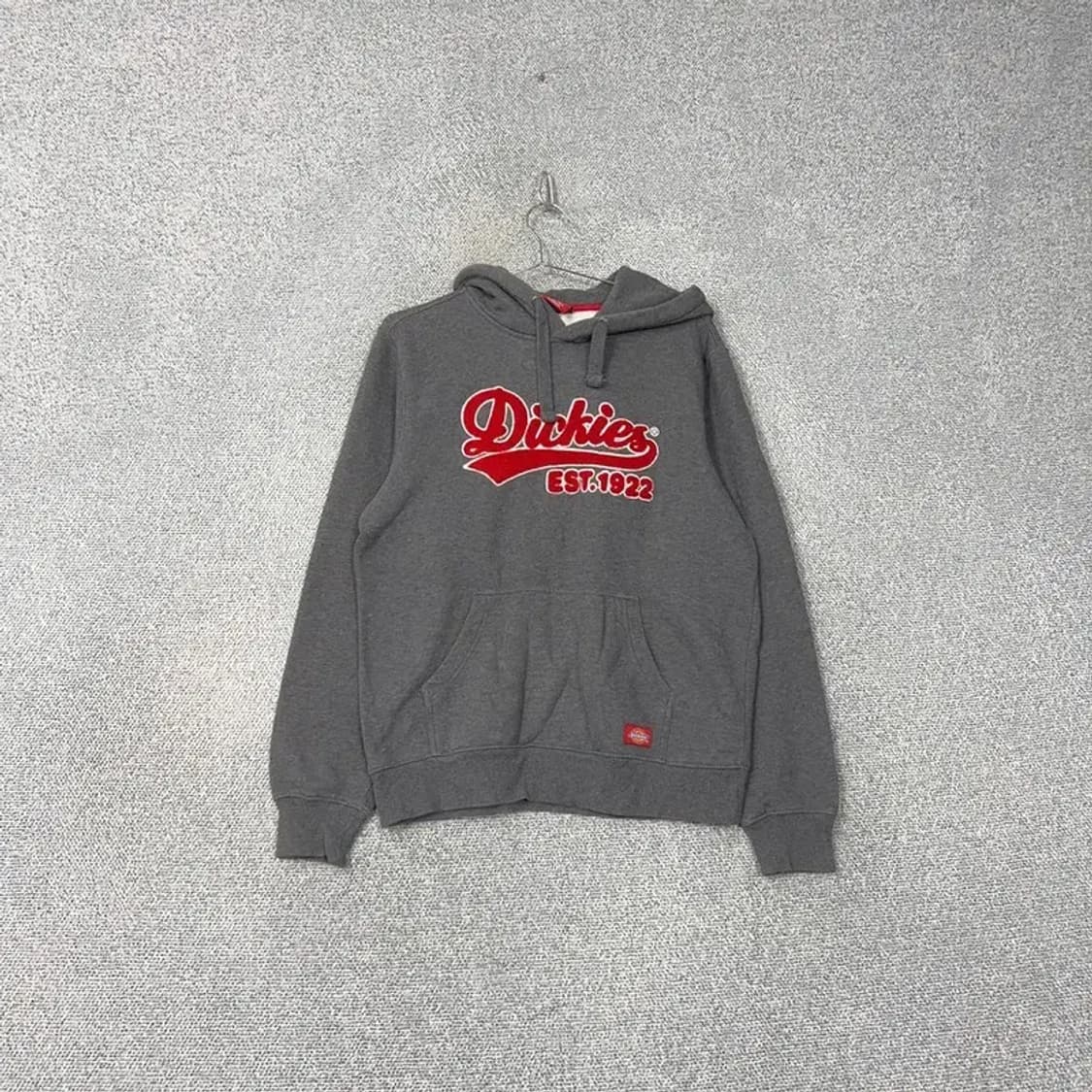 디키즈 빈티지 프린팅 로고 그레이 후드티 S-M 상품이미지1