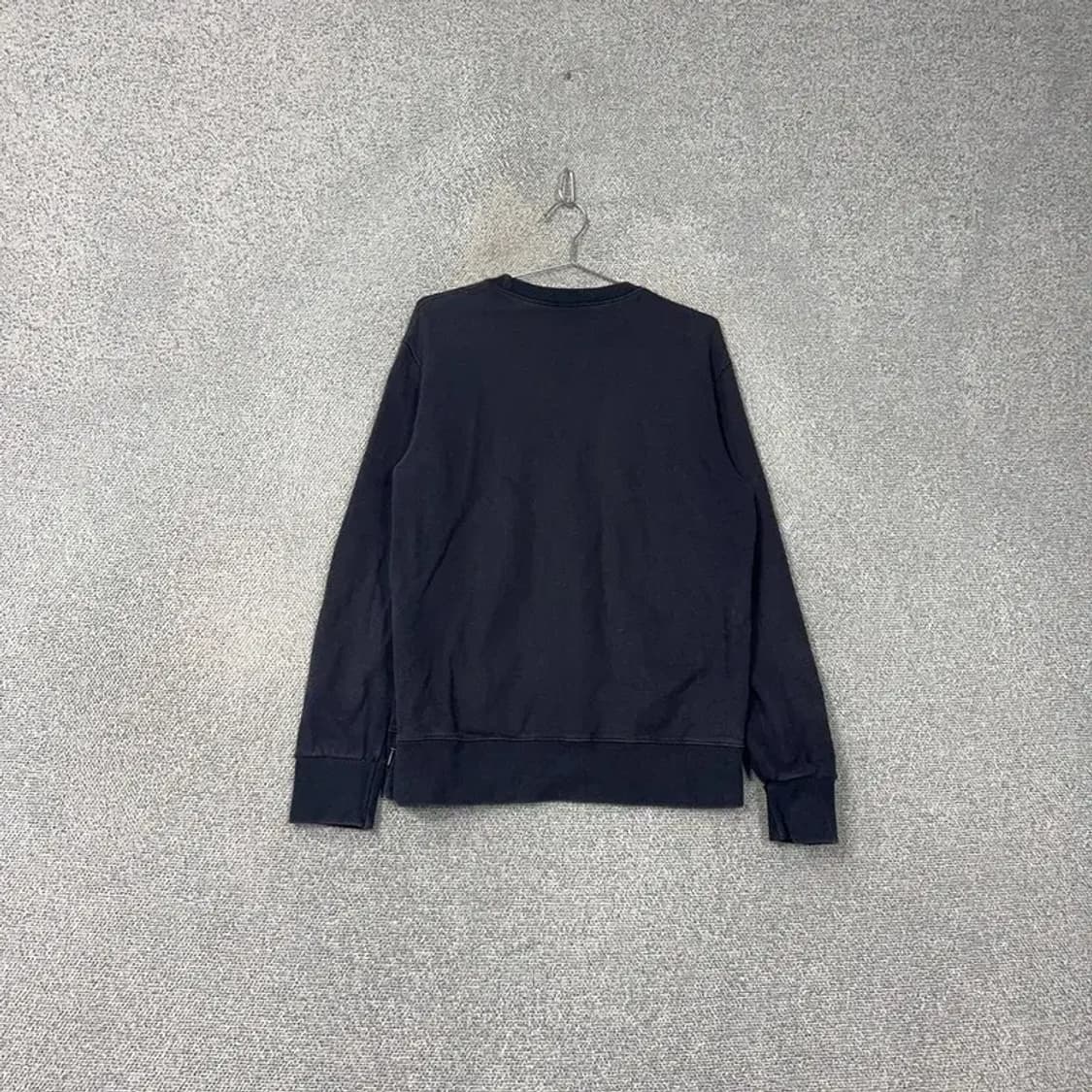 커버낫 로고 네이비 맨투맨 S 상품이미지2