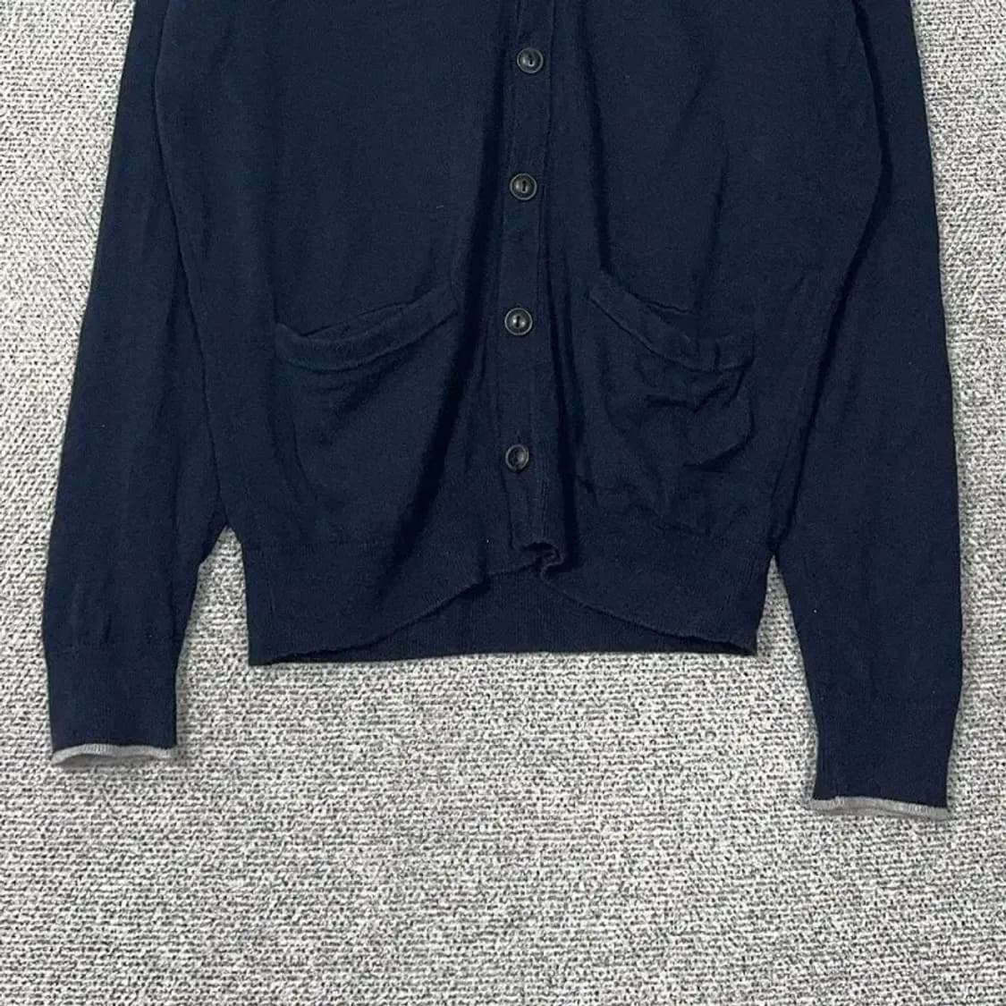 타미힐피거 코튼 네이비 가디건 M 상품이미지4