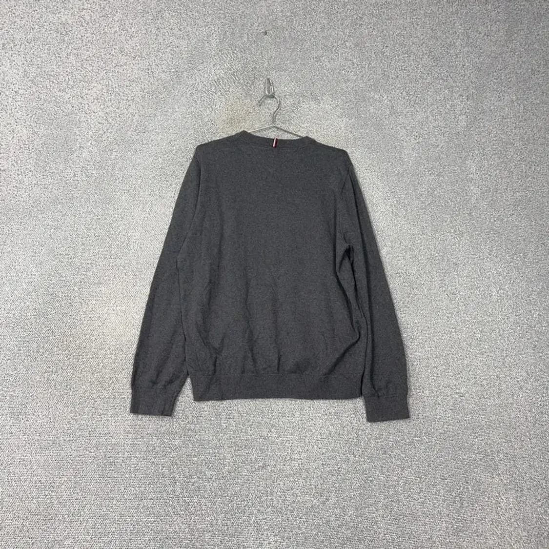 타미힐피거 빅로고 그레이 니트 L 상품이미지2