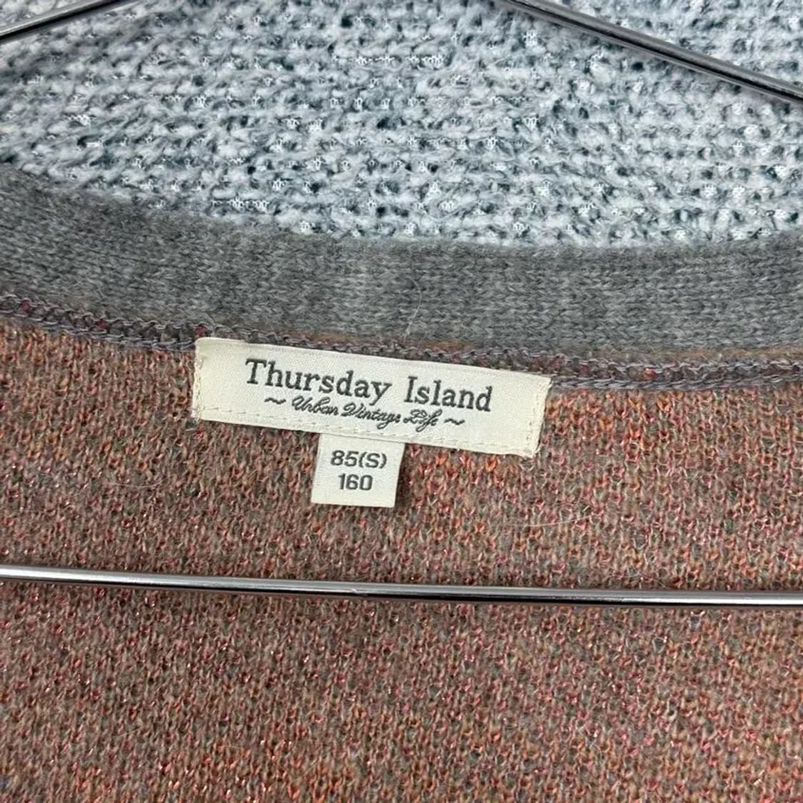 써스데이아일랜드 플라워 패턴 가디건 85 상품이미지6