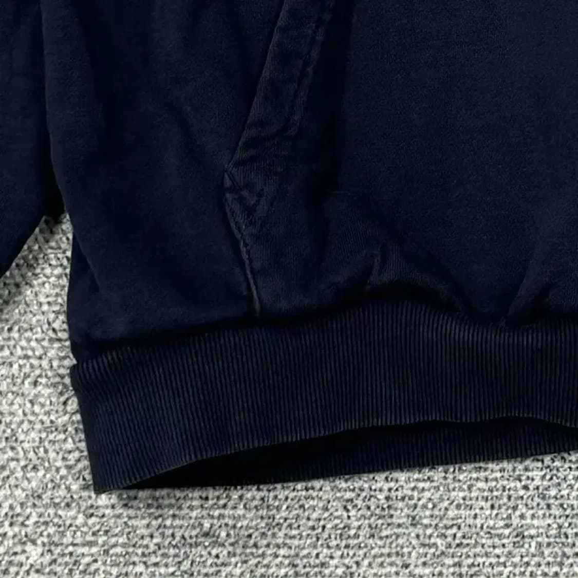 노스페이스 로고 네이비 후드티 S 상품이미지4