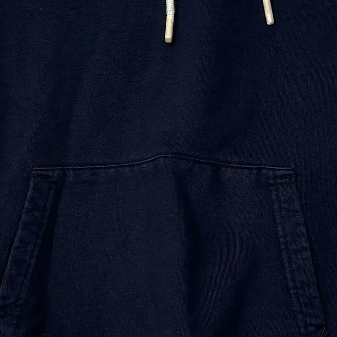 노스페이스 로고 네이비 후드티 S 상품이미지5