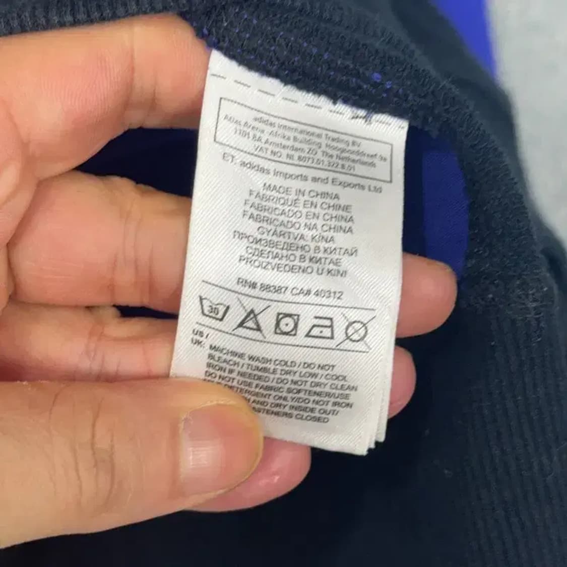 아디다스 기능성 반집업 후드티 L 상품이미지4