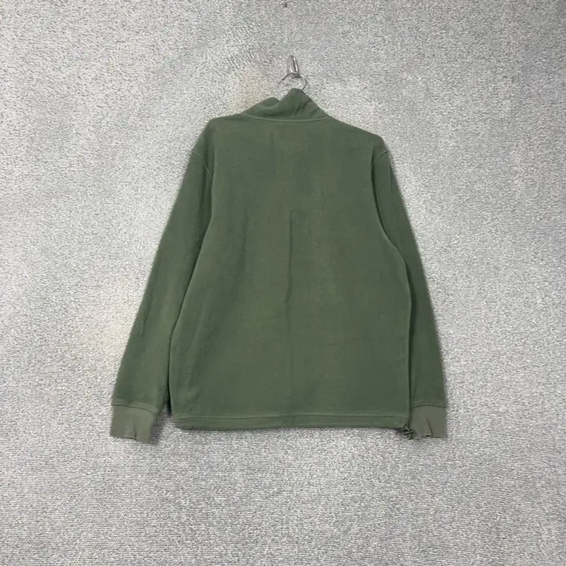 그루브라임 카키 반집업 후리스 L 상품이미지2