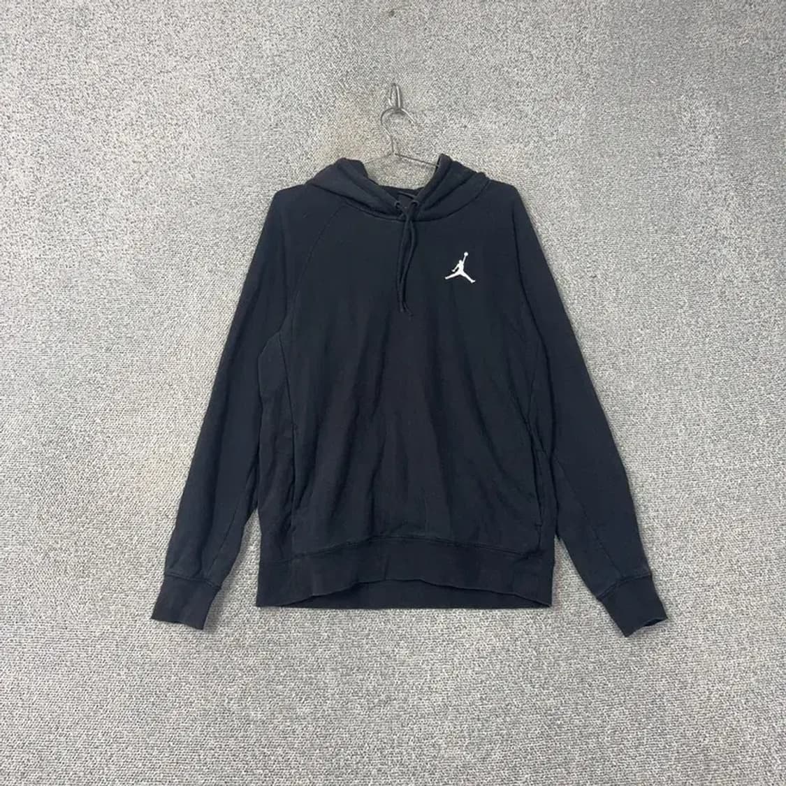 조던 로고 블랙 후드티 M 상품이미지1