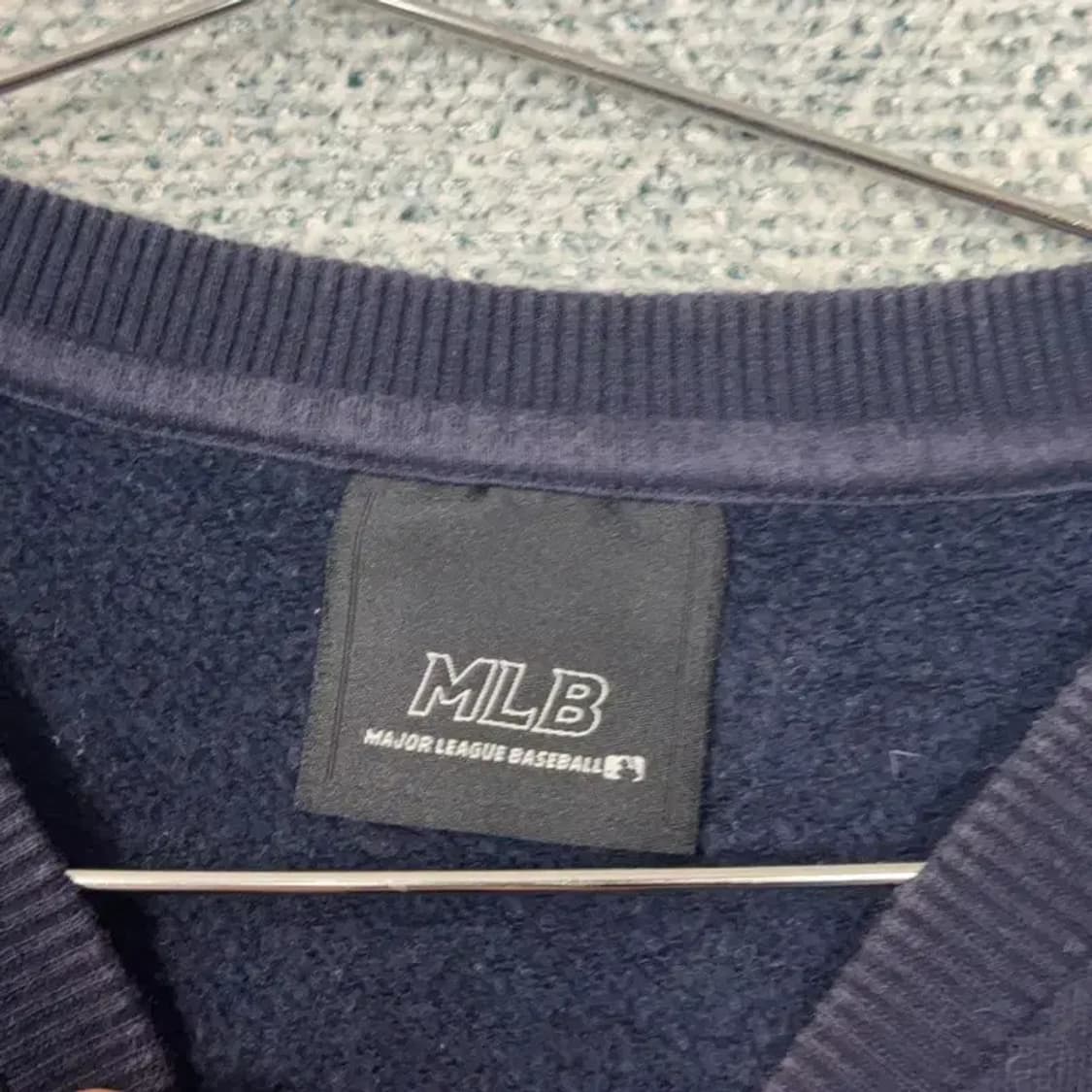 MLB 인디애나 네이비 맨투맨 95 상품이미지5