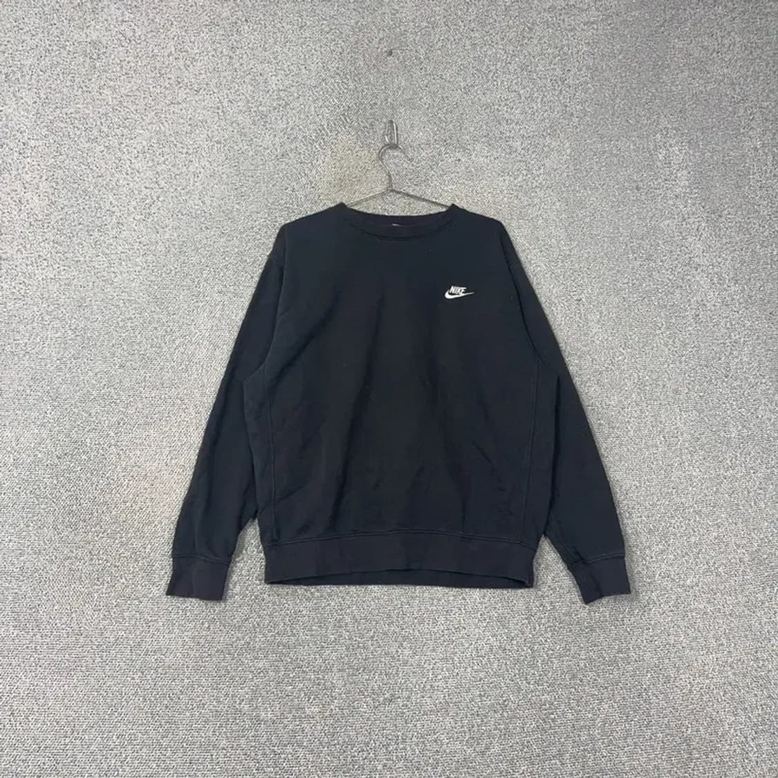 나이키 스우시 블랙 맨투맨 L 상품이미지1