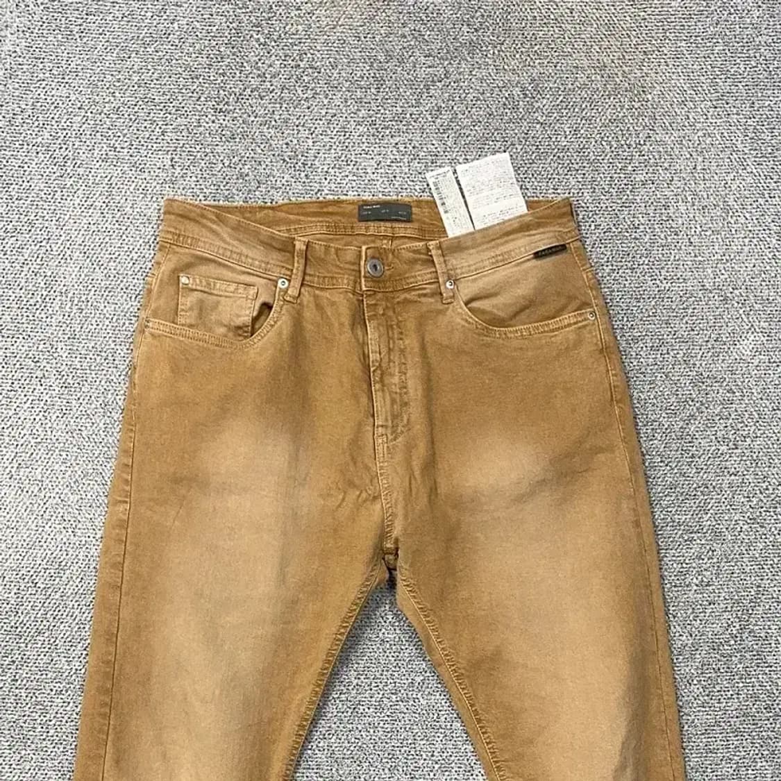 자라 브라운 워싱 데님 청바지 31 상품이미지3