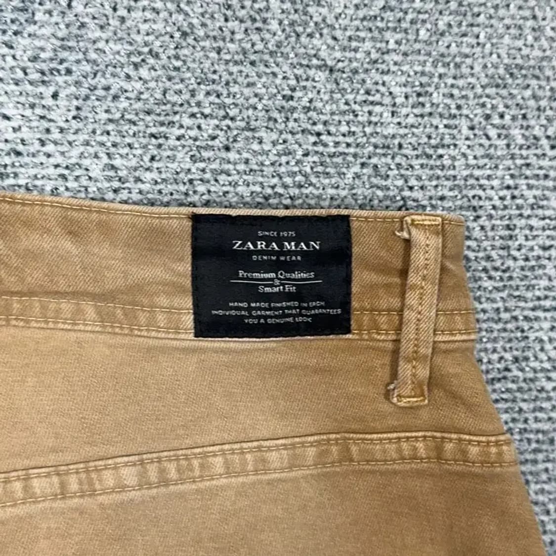 자라 브라운 워싱 데님 청바지 31 상품이미지7