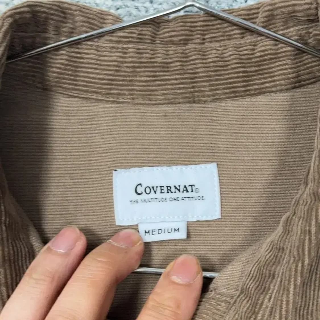 커버낫 코듀로이 브라운 원피스 M 상품이미지5