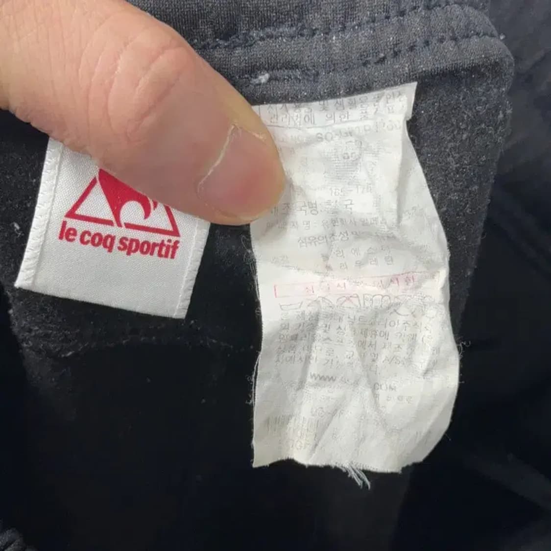 르꼬끄 기능성 블랙 트레이닝 팬츠 85 상품이미지6