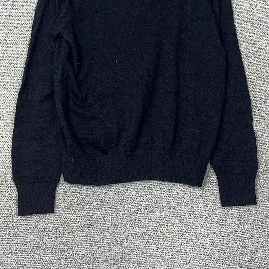 갭 반집업 네이비 니트 M 상품이미지4