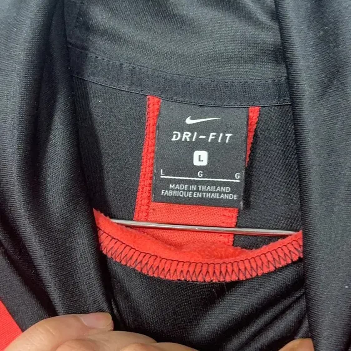 나이키 드라이핏 레드 후드티 L 상품이미지3