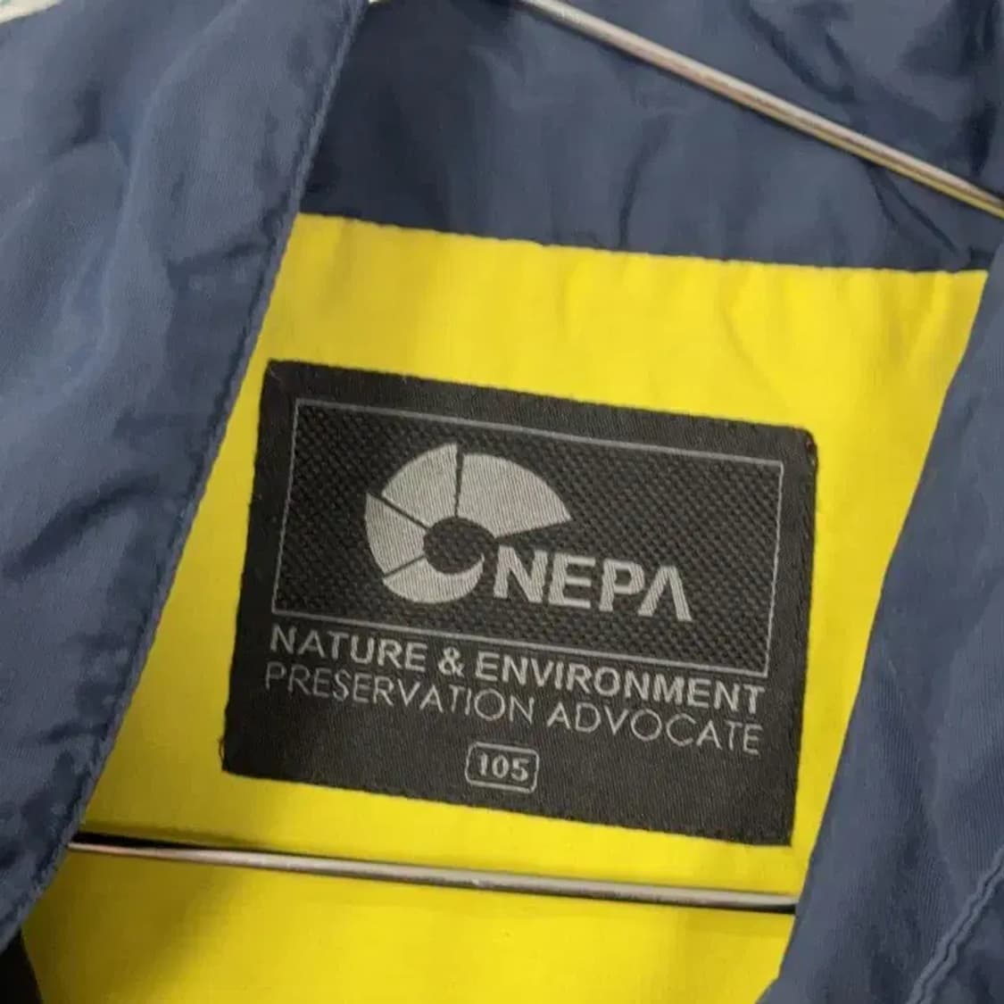 네파 등산 옐로우 바람막이 XL 상품이미지3