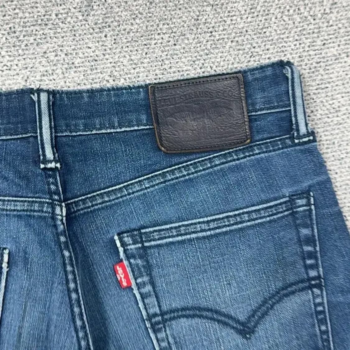 리바이스 남성 워싱 청바지 데님팬츠 32 34 상품이미지6
