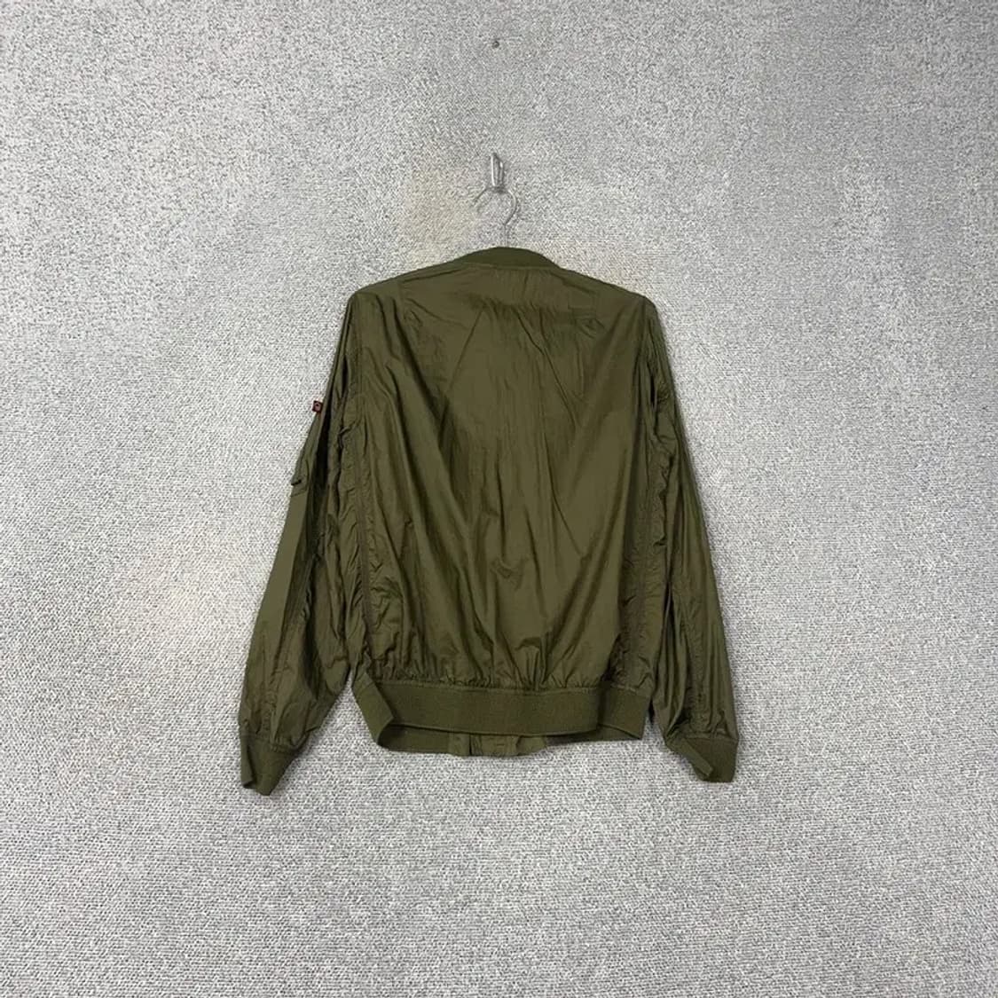 디스커버리 로고 카키 블루종 자켓 M 상품이미지2