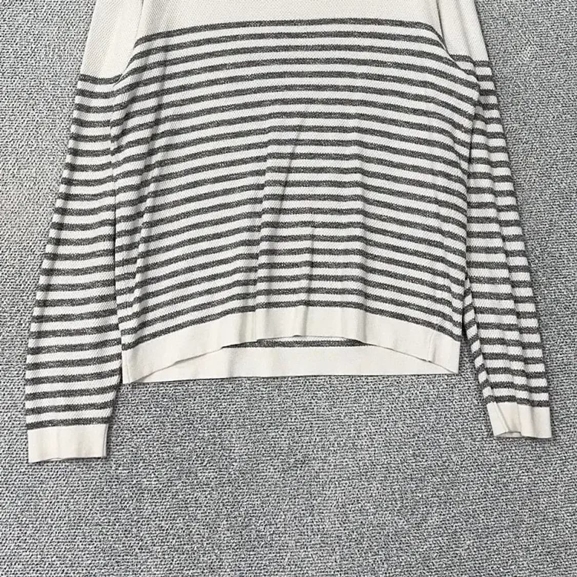 자라 스트라이프 코튼 니트 XL 상품이미지4