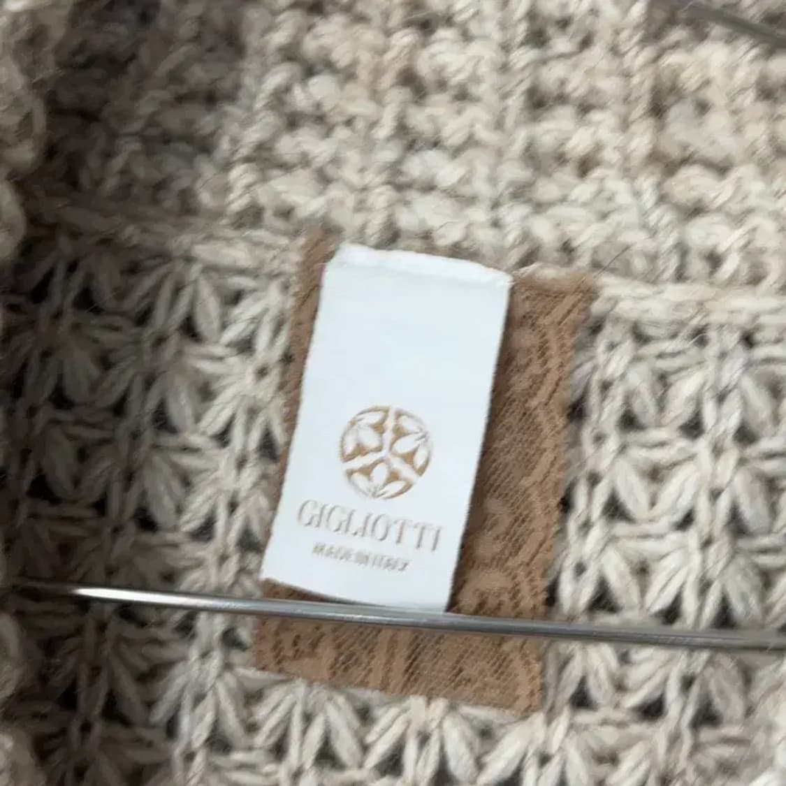 질리오띠 베이지 더플 가디건 66 상품이미지5