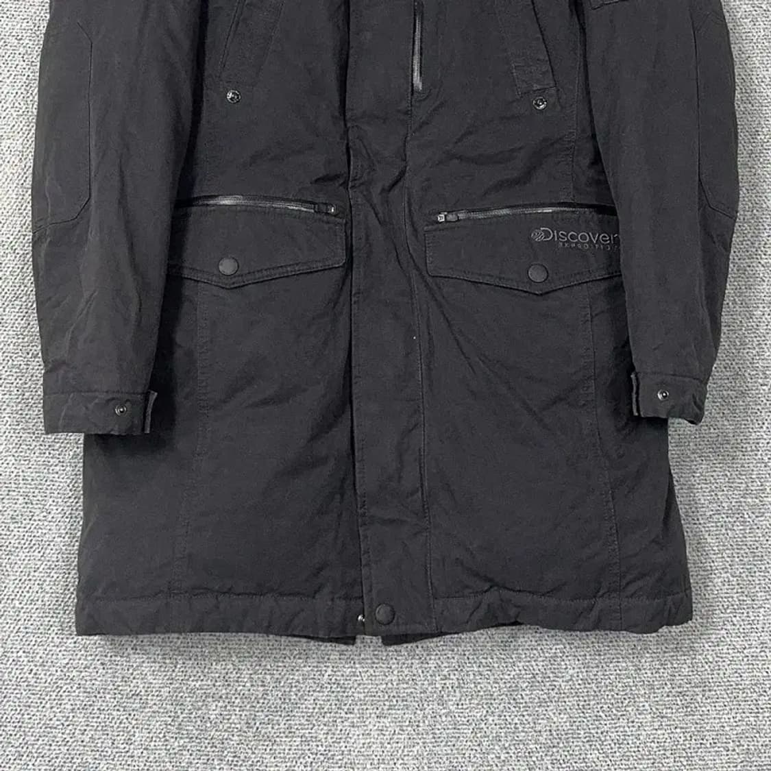 디스커버리 덕다운 블랙 롱패딩 95 상품이미지4