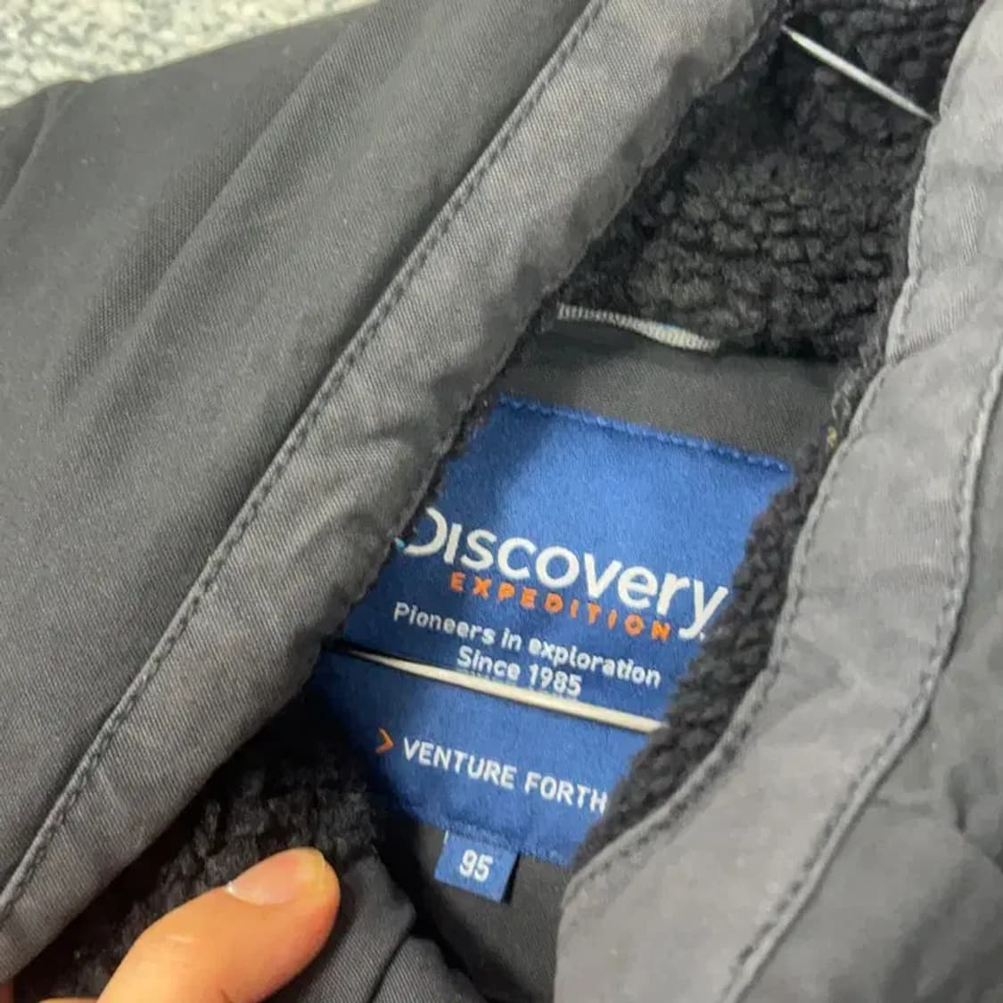 디스커버리 덕다운 블랙 롱패딩 95 상품이미지5