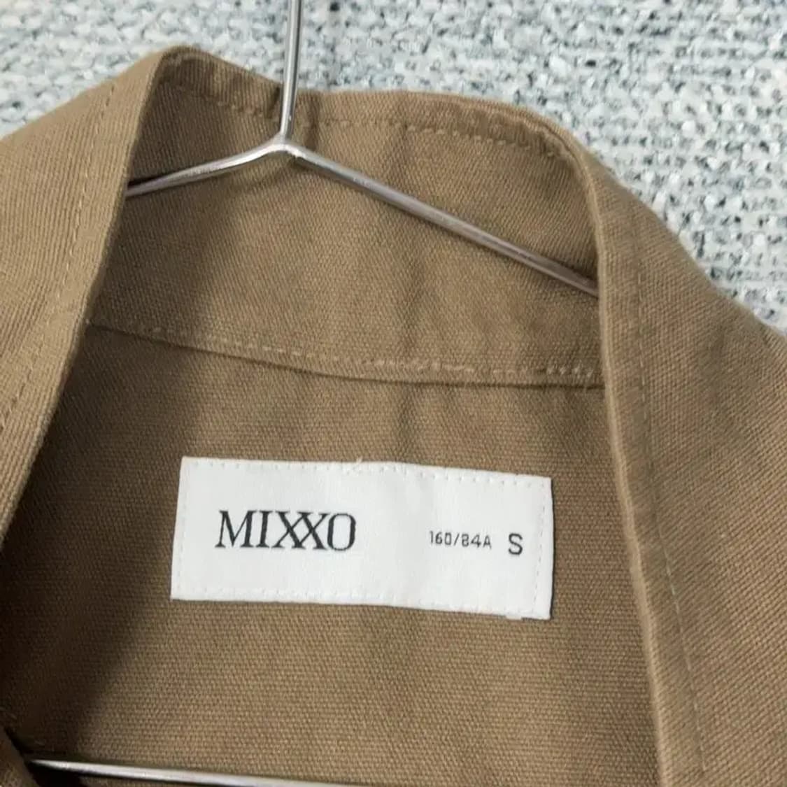 미쏘 브라운 크롭 숏 자켓 S 상품이미지3