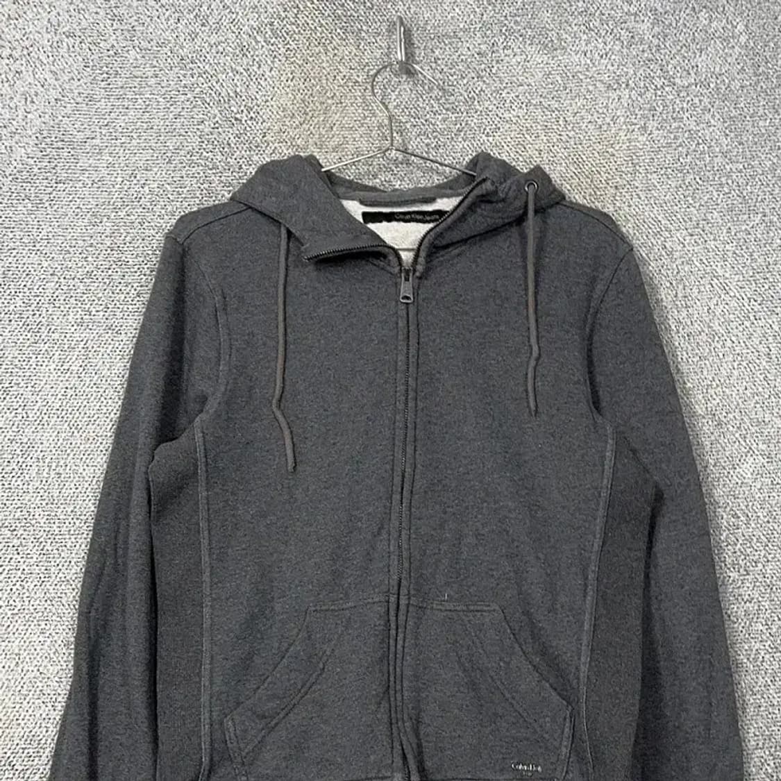 캘빈클라인 캐주얼 그레이 후드집업 M 상품이미지3