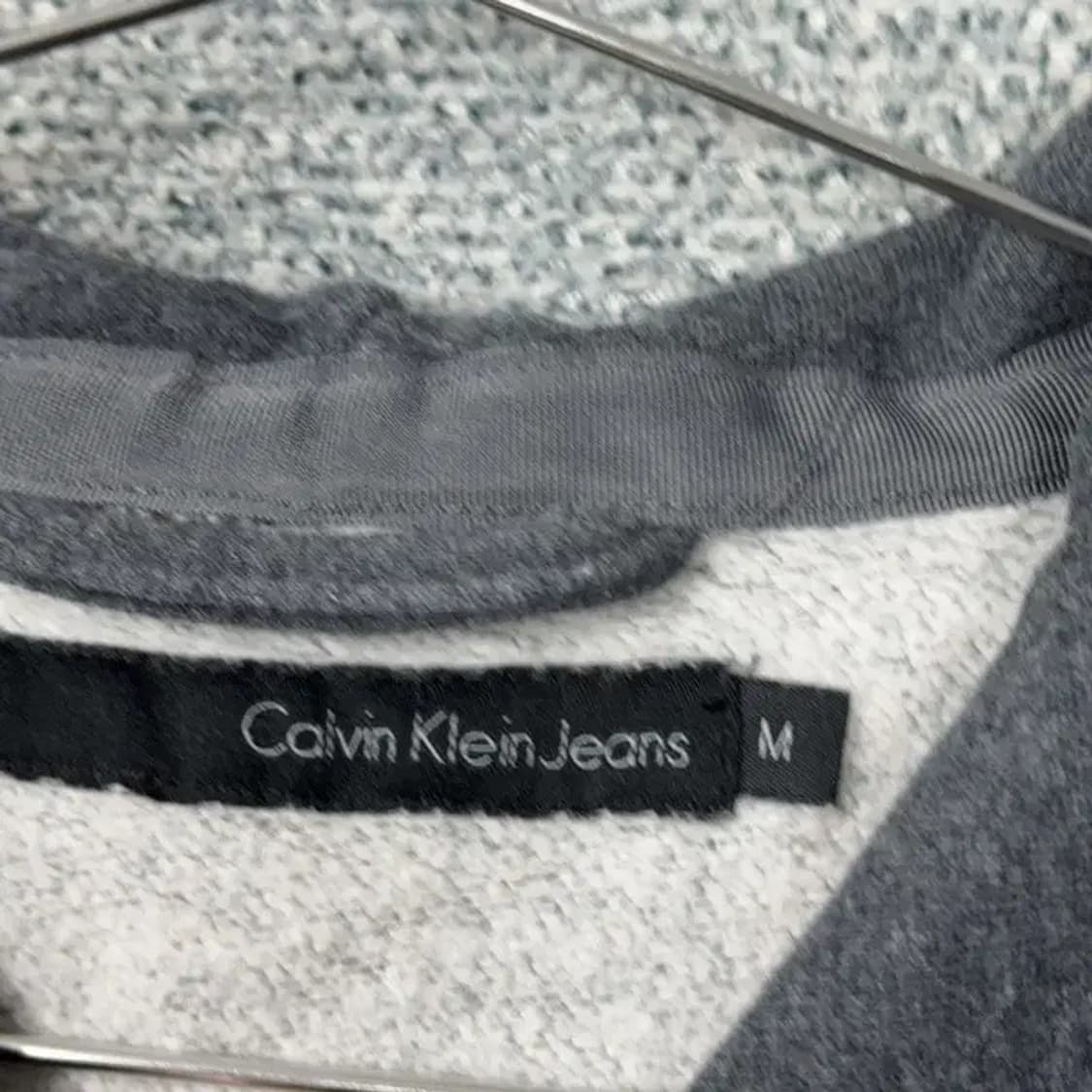 캘빈클라인 캐주얼 그레이 후드집업 M 상품이미지5