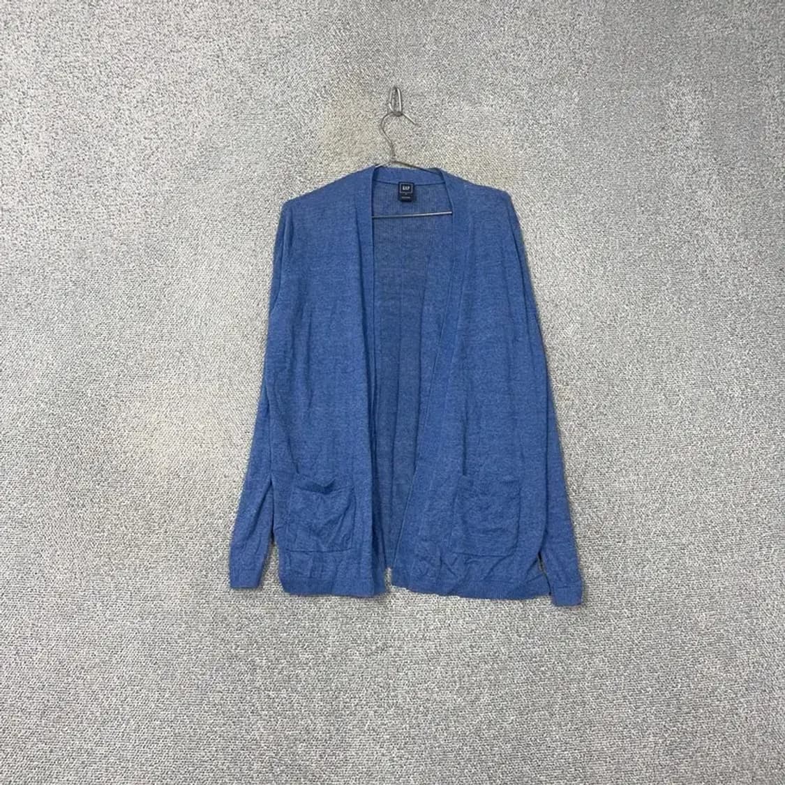 갭 캐주얼 블루 가디건 M 상품이미지1
