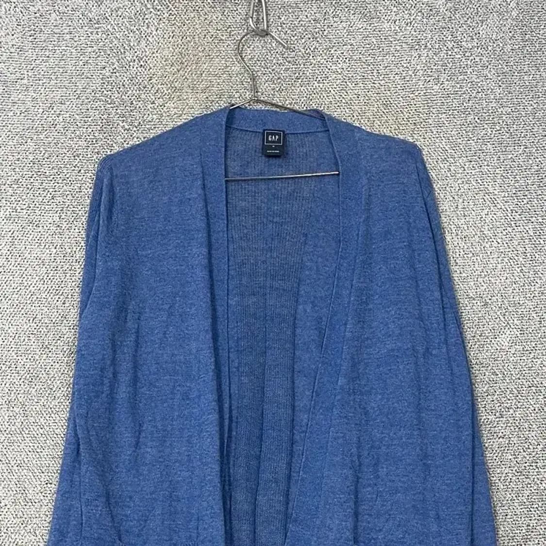 갭 캐주얼 블루 가디건 M 상품이미지3