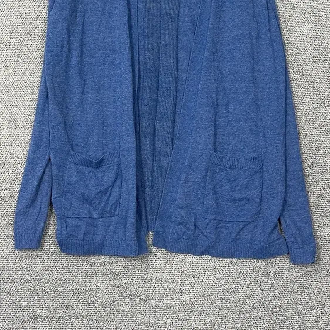 갭 캐주얼 블루 가디건 M 상품이미지4