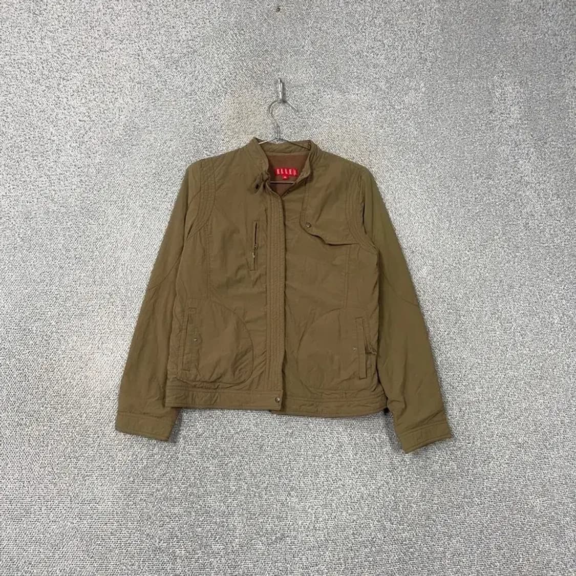 엘르 여성 코튼 브라운 자켓 95 상품이미지1